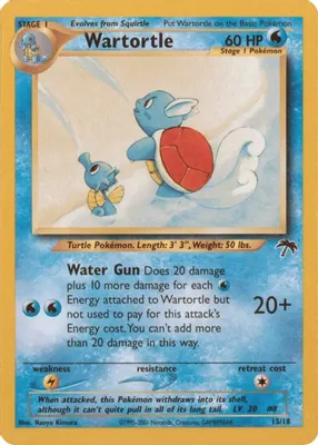 Wartortle from Southern Islands