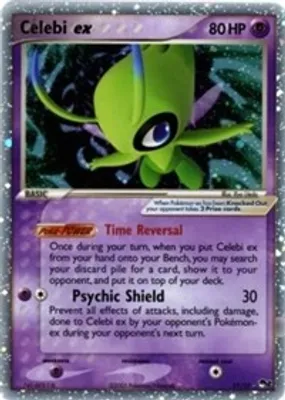 Celebi ex (Holo) from POP Series 2