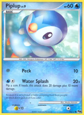 Piplup from POP Series 6