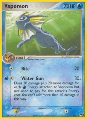 Vaporeon from POP Series 3
