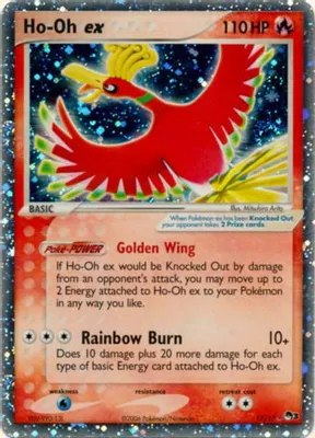 Ho-Oh ex (Holo) from POP Series 3