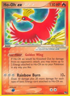 Ho-Oh ex (Non-Holo) from POP Series 3
