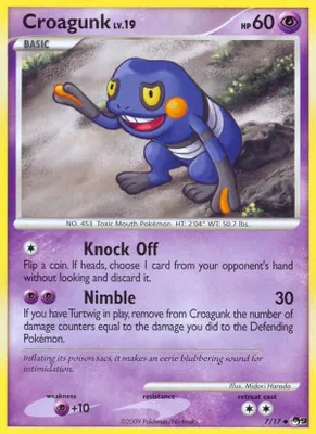 Croagunk from POP Series 9