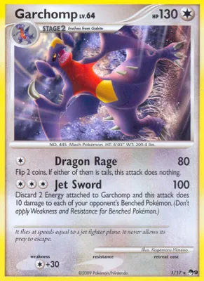 Garchomp from POP Series 9