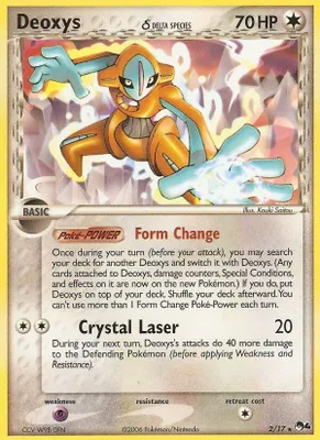 Deoxys (Delta Species) from POP Series 4