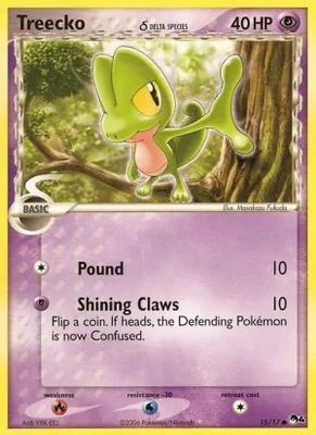 Treecko (Delta Species) from POP Series 4