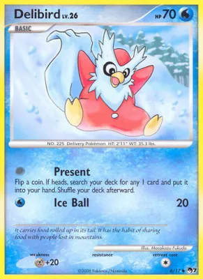 Delibird from POP Series 7