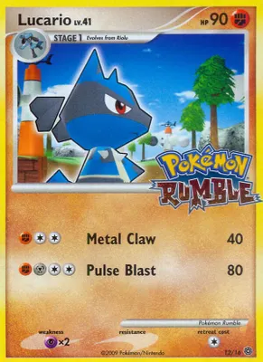 Lucario from Rumble