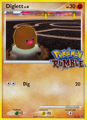 Diglett from Rumble