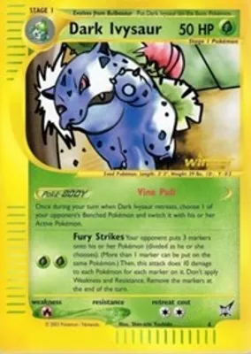 Dark Ivysaur - 6 [Winner] from Best of Promos