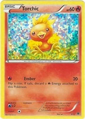 Torchic - 3/12 from McDonald's Promos 2015
