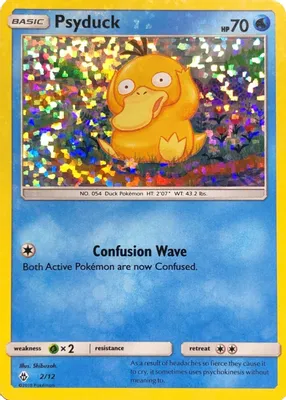 Psyduck - 2/12 from McDonald's Promos 2018