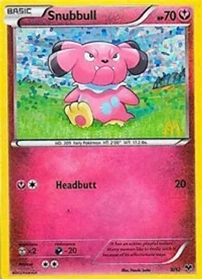 Snubbull - 8/12 from McDonald's Promos 2014