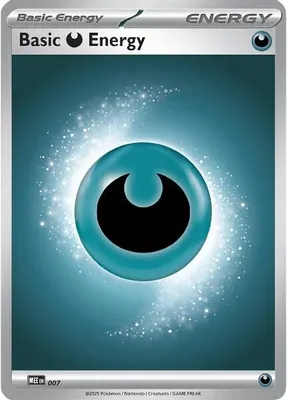 Basic Darkness Energy - 007 from MEE: Mega Evolution Energies