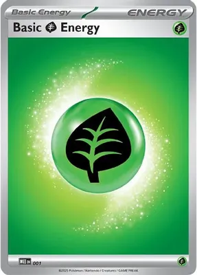 Basic Grass Energy - 001 from MEE: Mega Evolution Energies