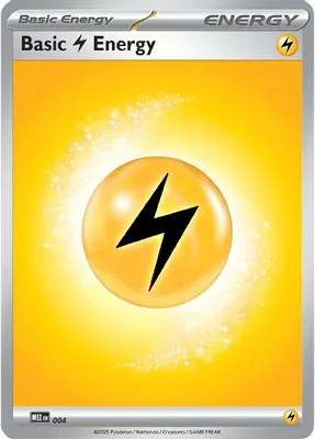 Basic Lightning Energy - 004 from MEE: Mega Evolution Energies
