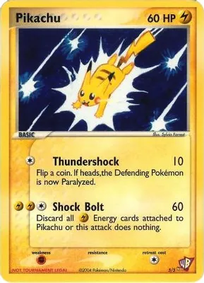Pikachu - 5/5 from Kids WB Promos