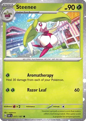 Steenee - 017/197 (Cosmos Holo) from Miscellaneous Cards & Products