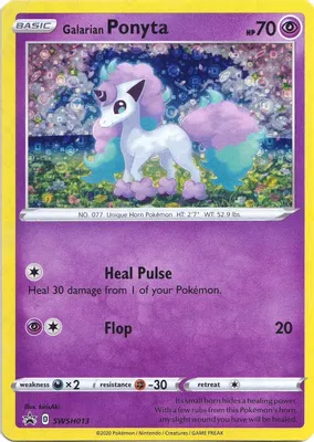 Galarian Ponyta - SWSH013 (General Mills Promo) from Miscellaneous Cards & Products