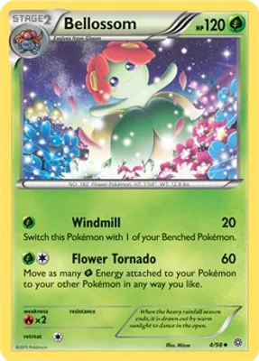 Bellossom - 4/98 (Cosmos Holo) from Miscellaneous Cards & Products