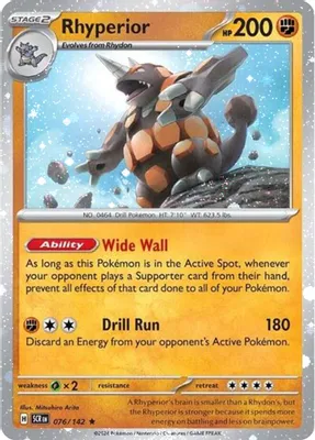 Rhyperior - 76/142 (Cosmos Holo) from Miscellaneous Cards & Products