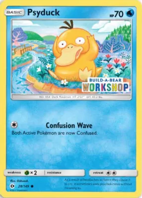 Psyduck - 28/149 (Build-A-Bear Workshop Exclusive) from Miscellaneous Cards & Products