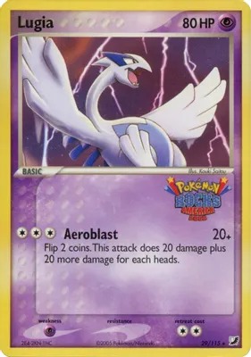 Lugia - 29/115 (Pokemon Rocks America) from Miscellaneous Cards & Products