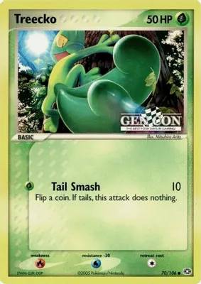 Treecko - 70/106 (GEN CON) from Miscellaneous Cards & Products