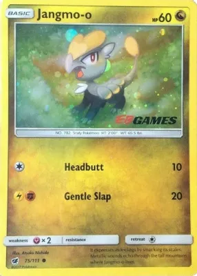 Jangmo-o - 75/111 (Cosmos Holo) (EB Games Promo) from Miscellaneous Cards & Products
