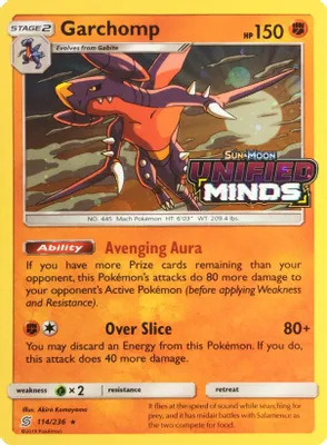 Garchomp - 114/236 (Cosmos Holo) from Miscellaneous Cards & Products