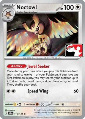 Noctowl - 115/142 from Prize Pack Series Cards