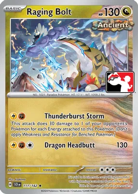 Raging Bolt - 111/142 from Prize Pack Series Cards
