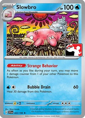 Slowbro - 043/198 from Prize Pack Series Cards