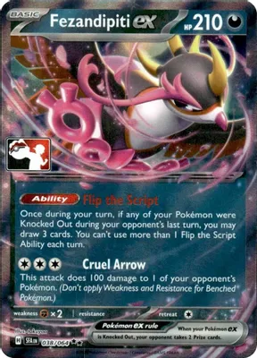 Fezandipiti ex - 038/064 (Series 7) from Prize Pack Series Cards