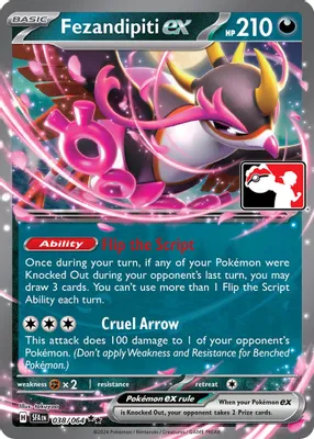 Fezandipiti ex - 038/064 from Prize Pack Series Cards