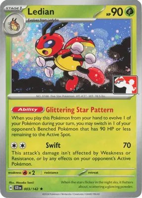 Ledian - 003/142 from Prize Pack Series Cards