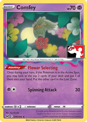 Comfey - 079/196 from Prize Pack Series Cards