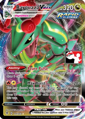 Rayquaza VMAX - 111/203 from Prize Pack Series Cards