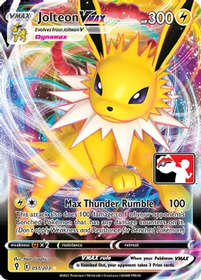 Jolteon VMAX - 051/203 from Prize Pack Series Cards