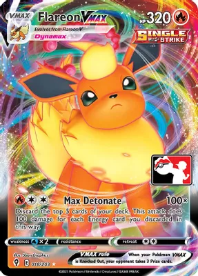 Flareon VMAX - 018/203 from Prize Pack Series Cards
