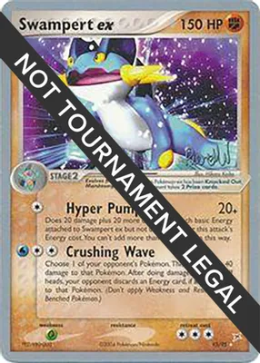 Swampert ex - 2004 (Reed Weichler) from World Championship Decks