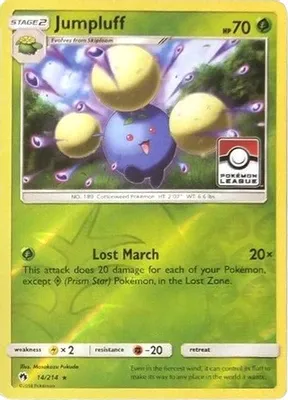 Jumpluff - 14/214 (Pokemon League) from League & Championship Cards