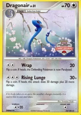 Dragonair - 52/146 (State Championships) from League & Championship Cards