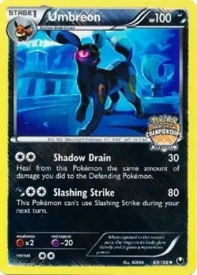 Umbreon - 60/108 (Regional Championships) from League & Championship Cards