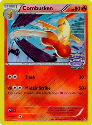 Combusken - 13/111 (State Championships) from League & Championship Cards