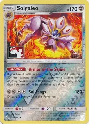 Solgaleo from League & Championship Cards