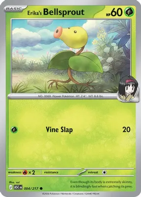 Erika's Bellsprout from ME: Ascended Heroes