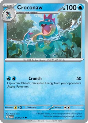 Croconaw from ME: Ascended Heroes