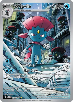 Weavile - 228/217 from ME: Ascended Heroes