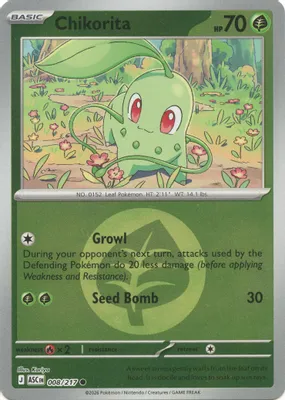 Chikorita (Energy Symbol Pattern) from ME: Ascended Heroes